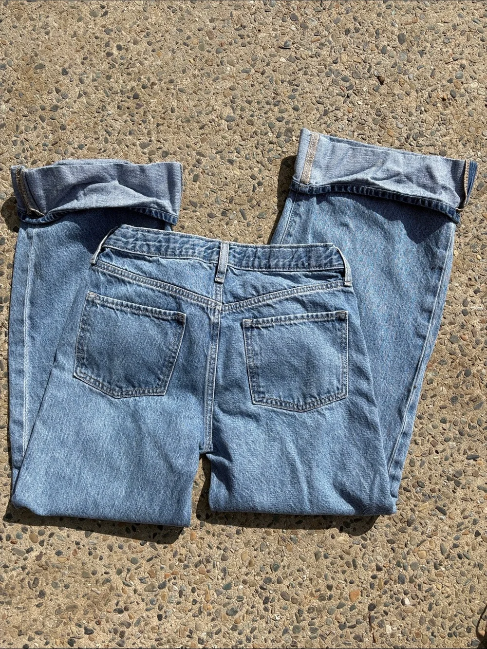 Old Navy Older Girls Baggy Wide Leg Jeans
